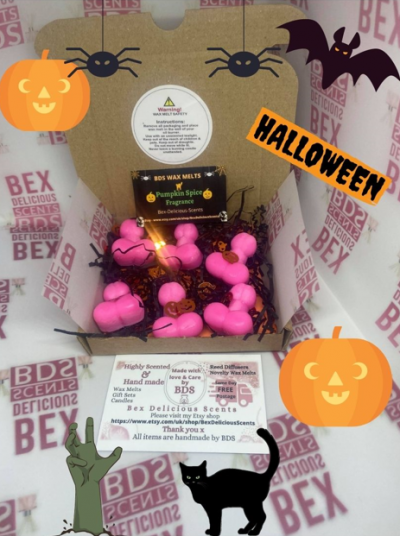 Halloween Pink willy Wax Melts