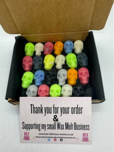 Mini Skull Wax Melts